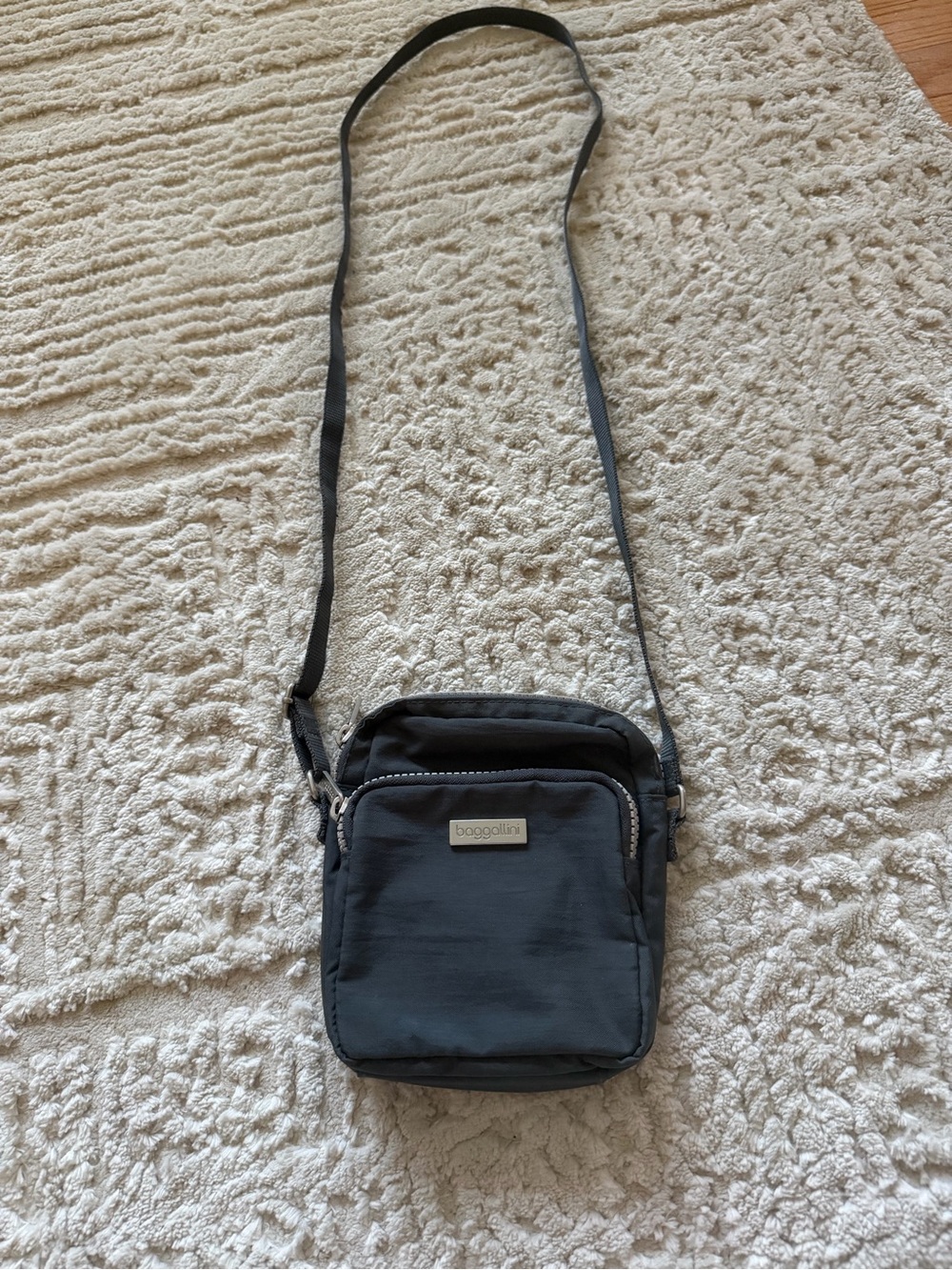 Baggallini Grey Crossbody Bag